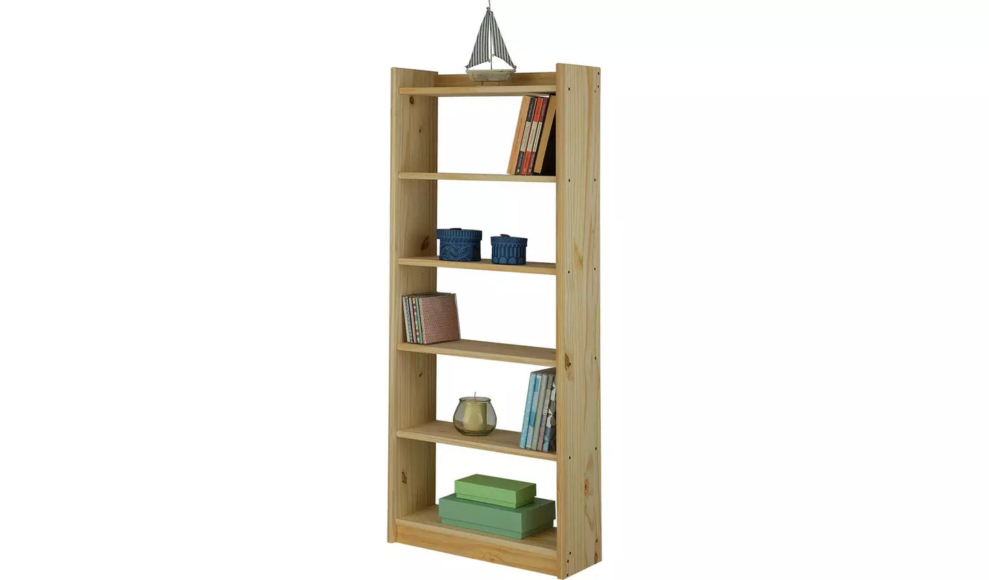 Assembled Narrow Shelving Unit - Pine
